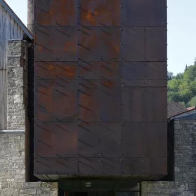 Musée du Sel, la Grande Saline, Salins-les-Bains (39)<br>Malcotti-Rousset architectes / photo 2009 N. Waltefaugle