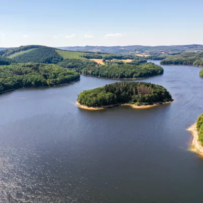 Le lac de Chaumeçon © Département de la Nièvre, Johan Boulet