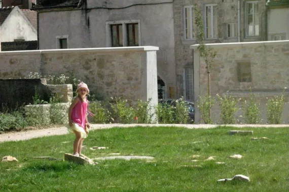 Jardin des Carmélites : Dole 2008 Fabienne Méline paysagiste