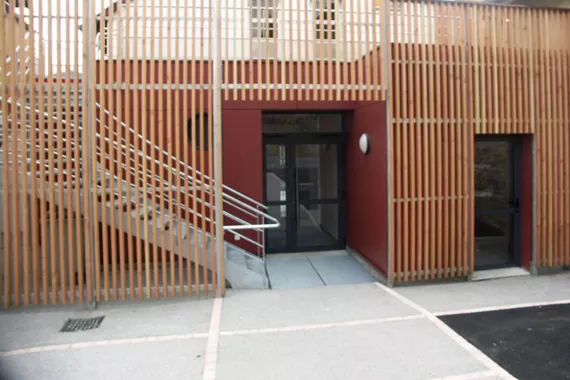 Salle des fêtes de Val-Sonnette (39) - Extension réhabilisation 2017, Jacques Maillard architecte