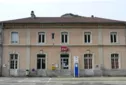 Gare Morez Hauts de Bienne - Wikipédia - Bâtiment des voyageurs, côté cour