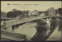 DECIZE - Le Pont Neuf et vue générale 9 Fi 383 © Archives de la Nièvre - Pont précédent le pont actuel, détruit en 1940 et 1942.