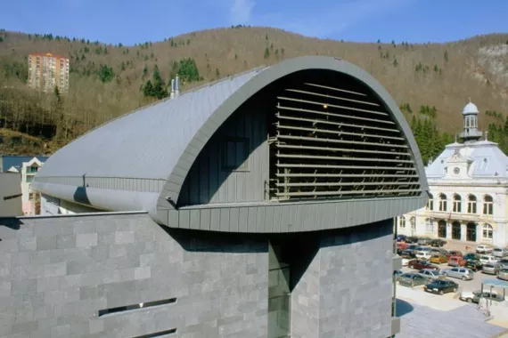 musée de la lunette reichardt-ferreux arch. - kozlowski p. photo / caue39 2003 - Extérieur détail